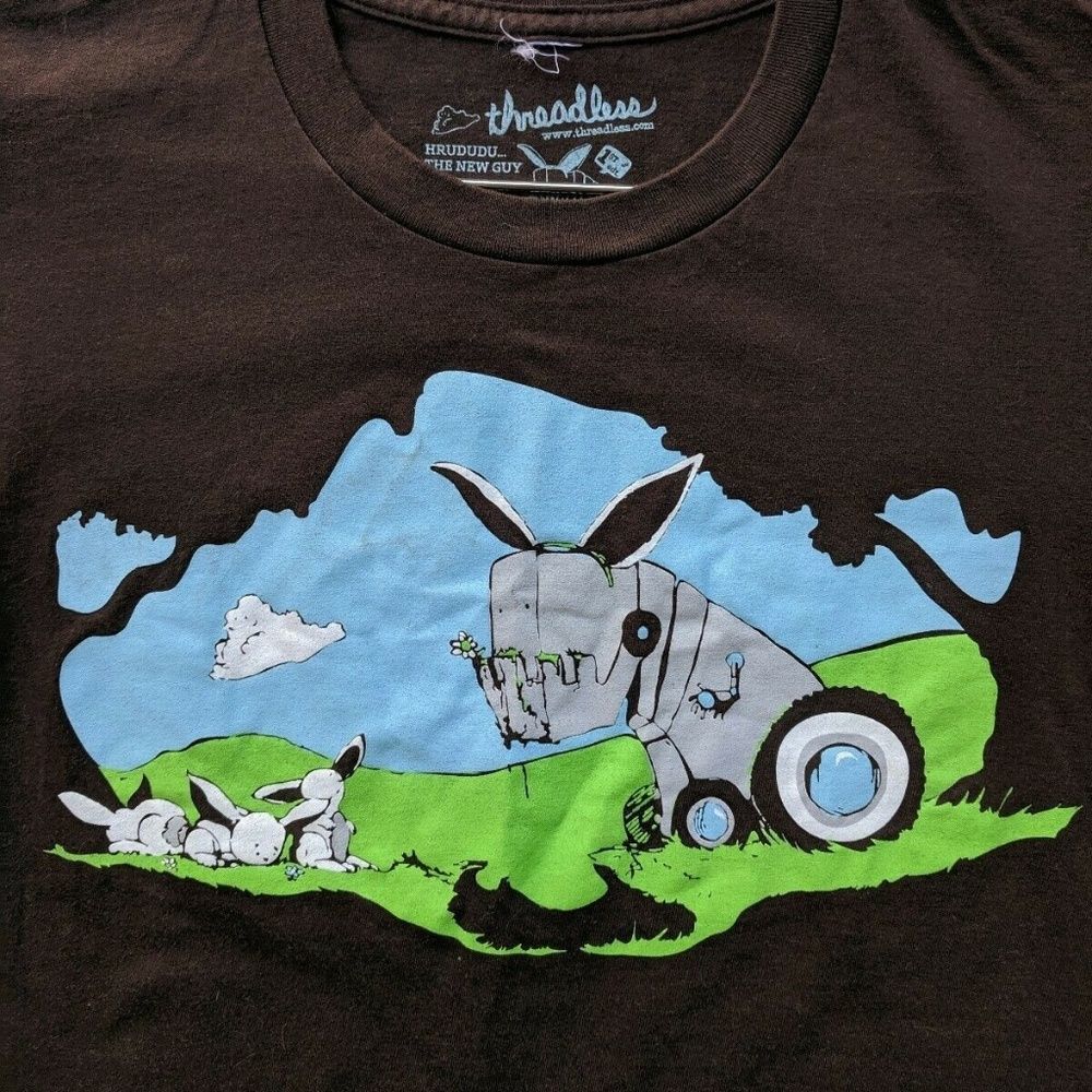 Threadless 1st Edition "Hrududu...The New Guy" Tee